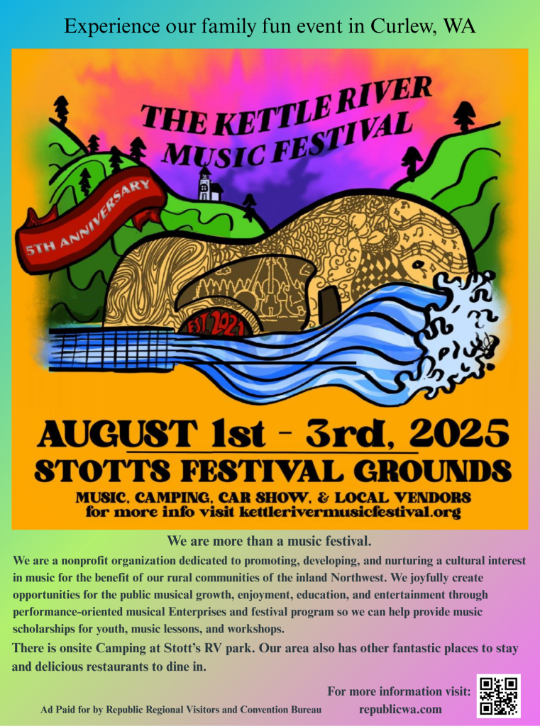 Poster for the Kettle River Music festival